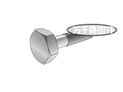六角頭細桿螺栓 MS 9516